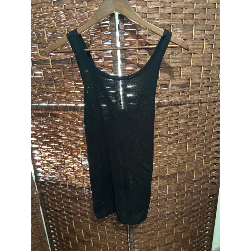 Banana‎ Republic top M knit cami tank criss Cross Back Casual